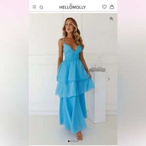 One True Love Maxi Dress Blue - Brand New-Never worn!